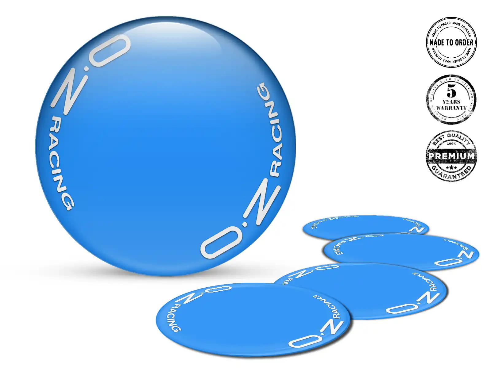 OZ Radplaketten Stil Individuelles Dome-Design